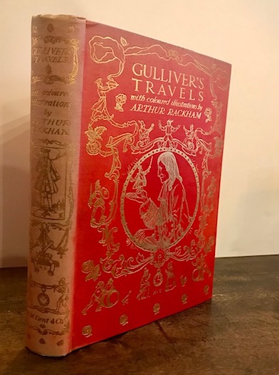 Jonathan Swift Gulliver's travels into several remote nations of the world illustrated by Arthur Rackham 1909 London - New York  J.M. Dent & Co. - E.P. Dutton & Co.